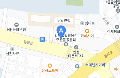 전국천사무료급식소 전북김제점 지도 이미지
